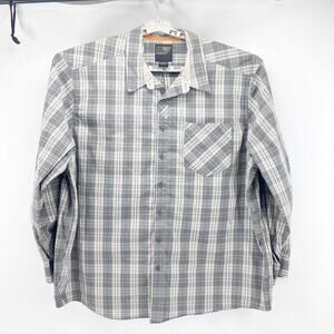 5.11 Tactical Storm Gray Covert Flex Long Sleeve snap button down